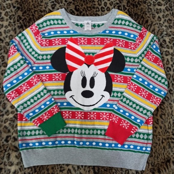 Disney Minnie MouseWomens Christmas Holiday 2XL - Picture 9 of 16